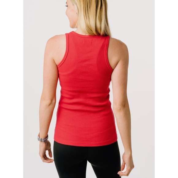 Zyia Active Woman’s Red Cali Sporty Casual Tank Size Medium - Picture 2 of 10